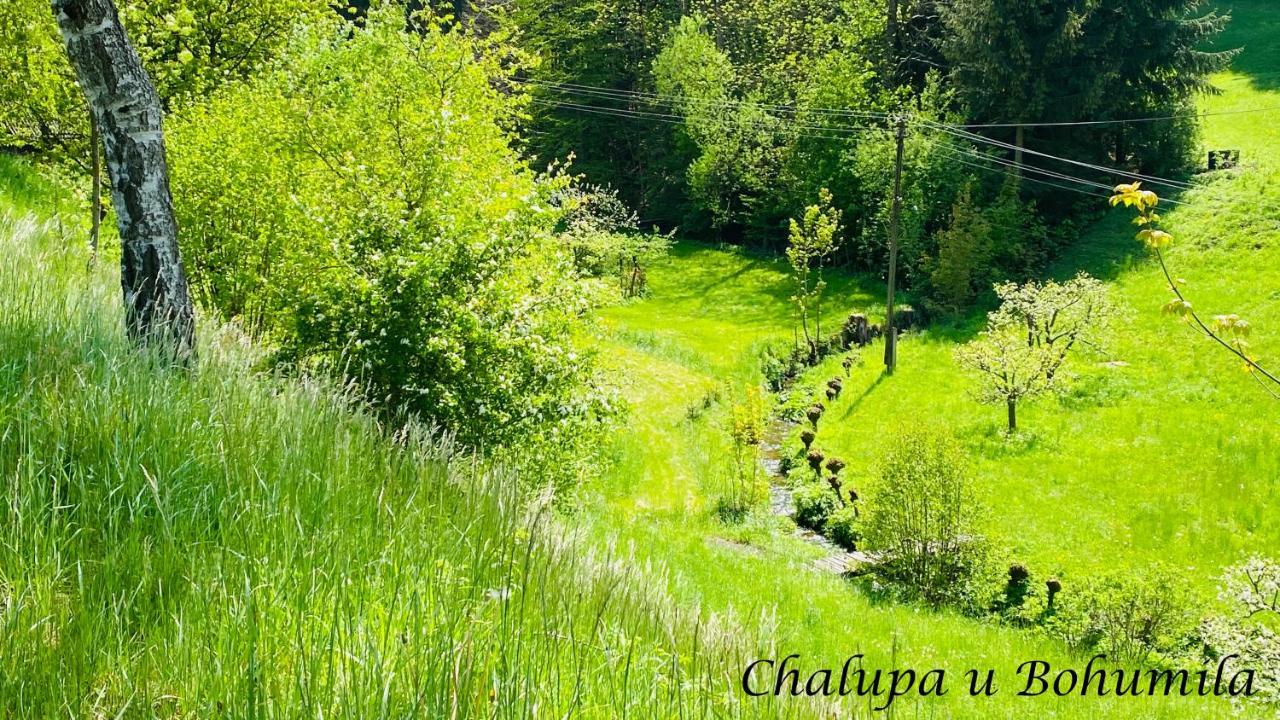 Chalupa u Bohumila Rybna nad Zdobnici Bagian luar foto