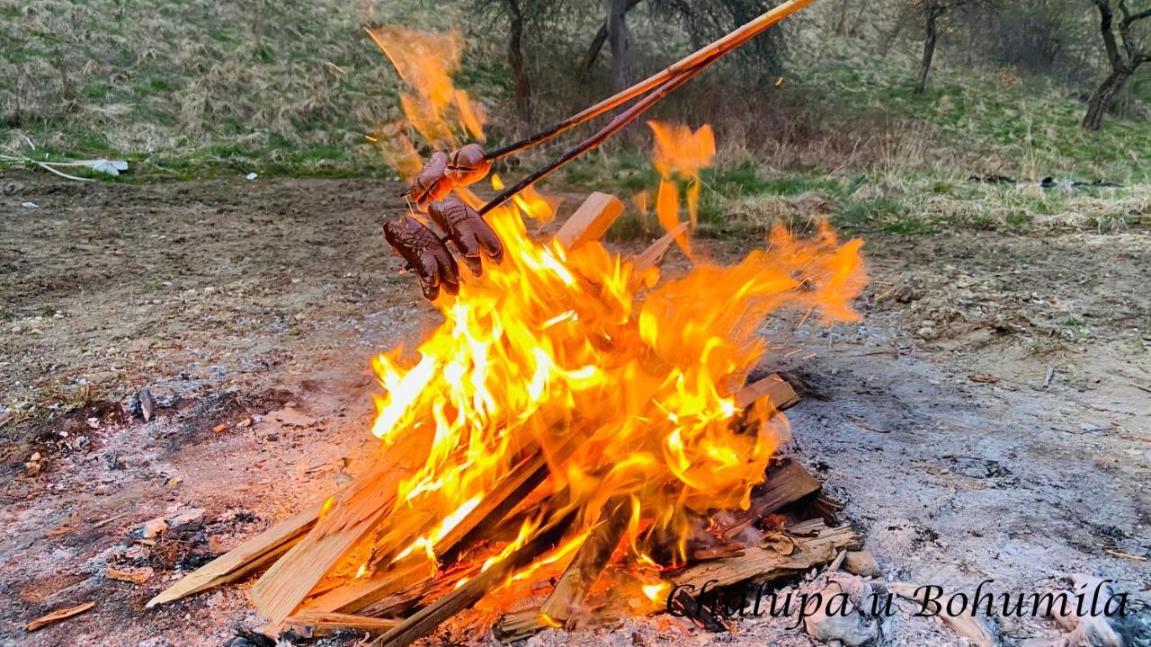 Chalupa u Bohumila Rybna nad Zdobnici Bagian luar foto