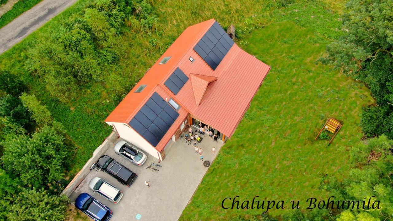 Chalupa u Bohumila Rybna nad Zdobnici Bagian luar foto