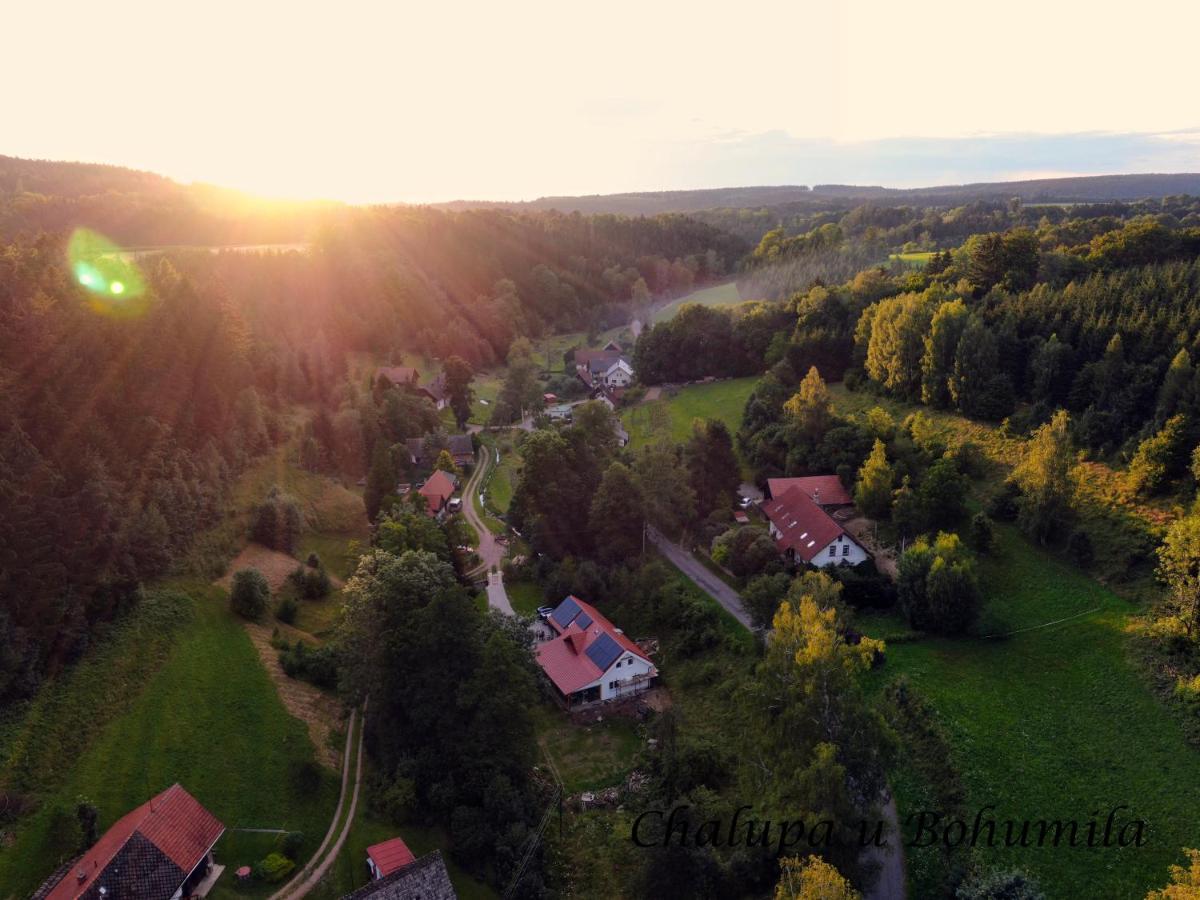 Chalupa u Bohumila Rybna nad Zdobnici Bagian luar foto